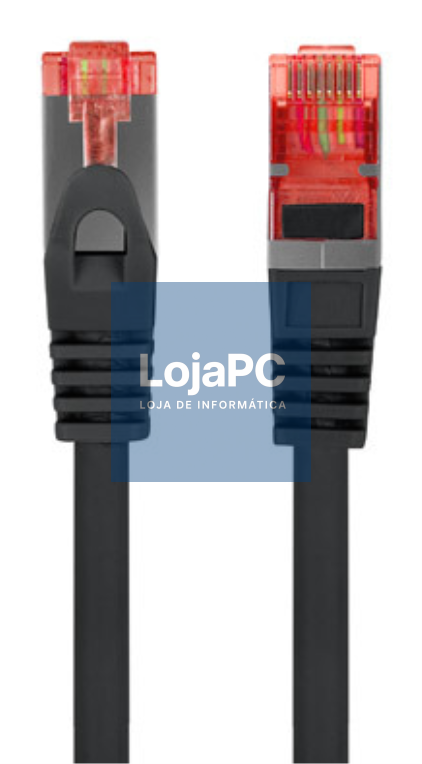 Lanberg PCF6-10CU-0300-BK cabo de rede Preto 3 m Cat6 F/UTP (FTP)