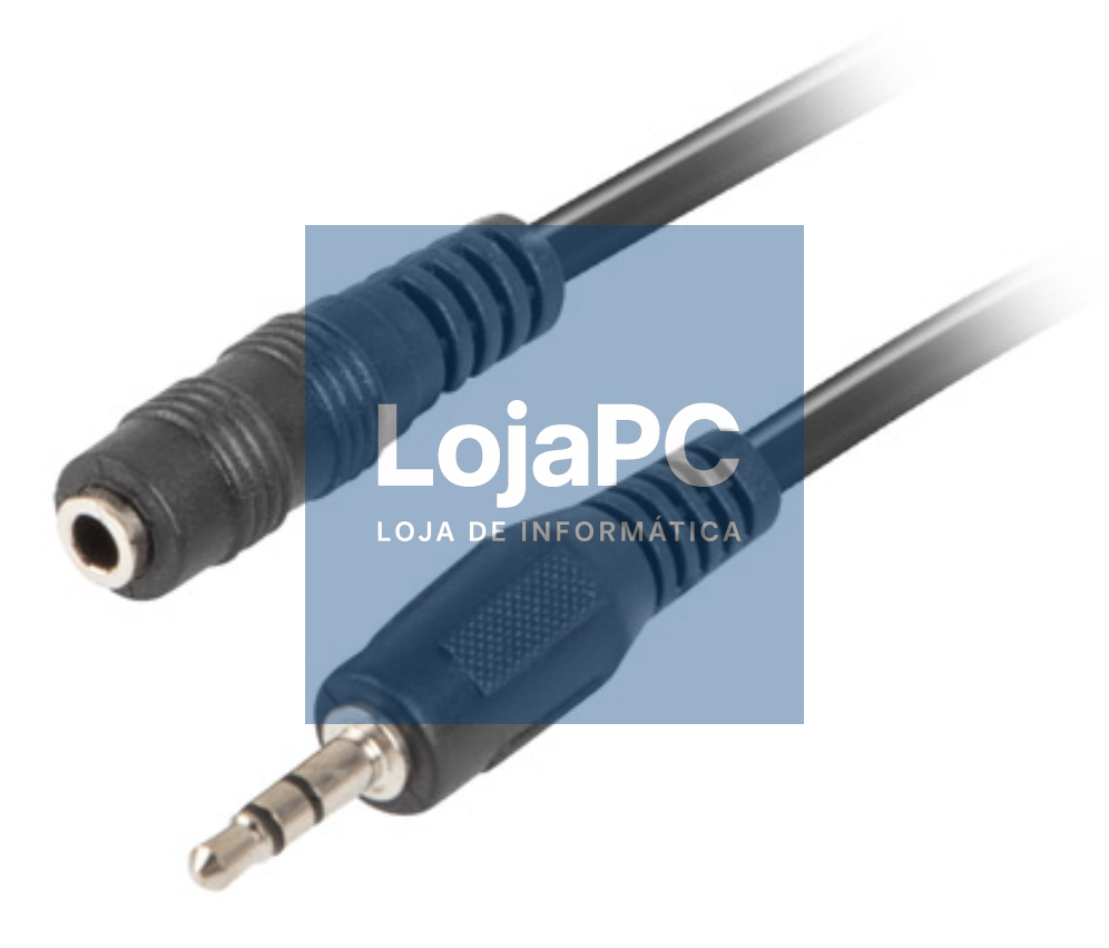 Lanberg CA-MJFJ-10CC-0015-BK cabo de audio 1,5 m 3,5mm Preto