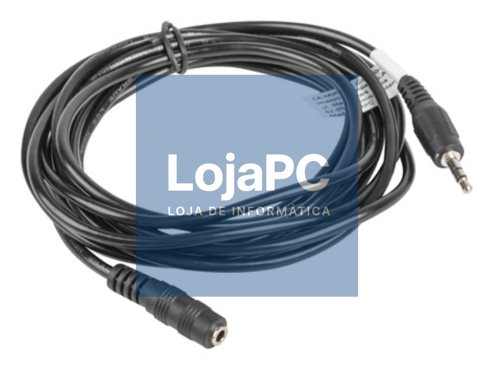 Lanberg CA-MJFJ-10CC-0030-BK cabo de audio 3 m 3,5mm Preto