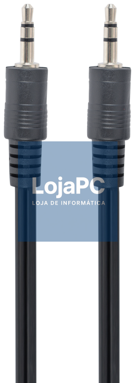 Gembird CCA-404-5M cabo de audio 3,5mm Preto