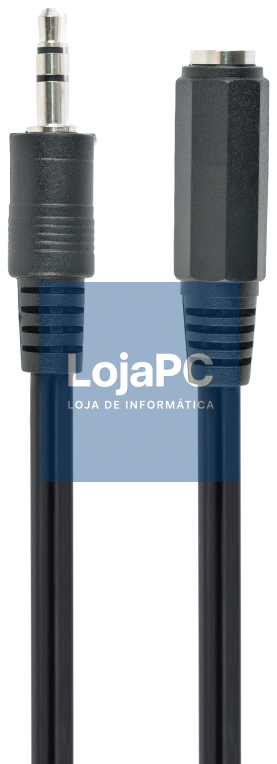 Gembird CCA-423-2M cabo de audio 3,5mm Preto