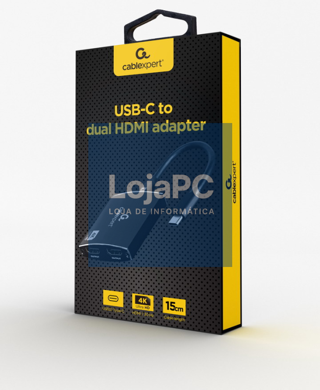 Gembird A-CM-HDMIF2-01 cabo HDMI 0,15 m HDMI Type C (Mini) Preto