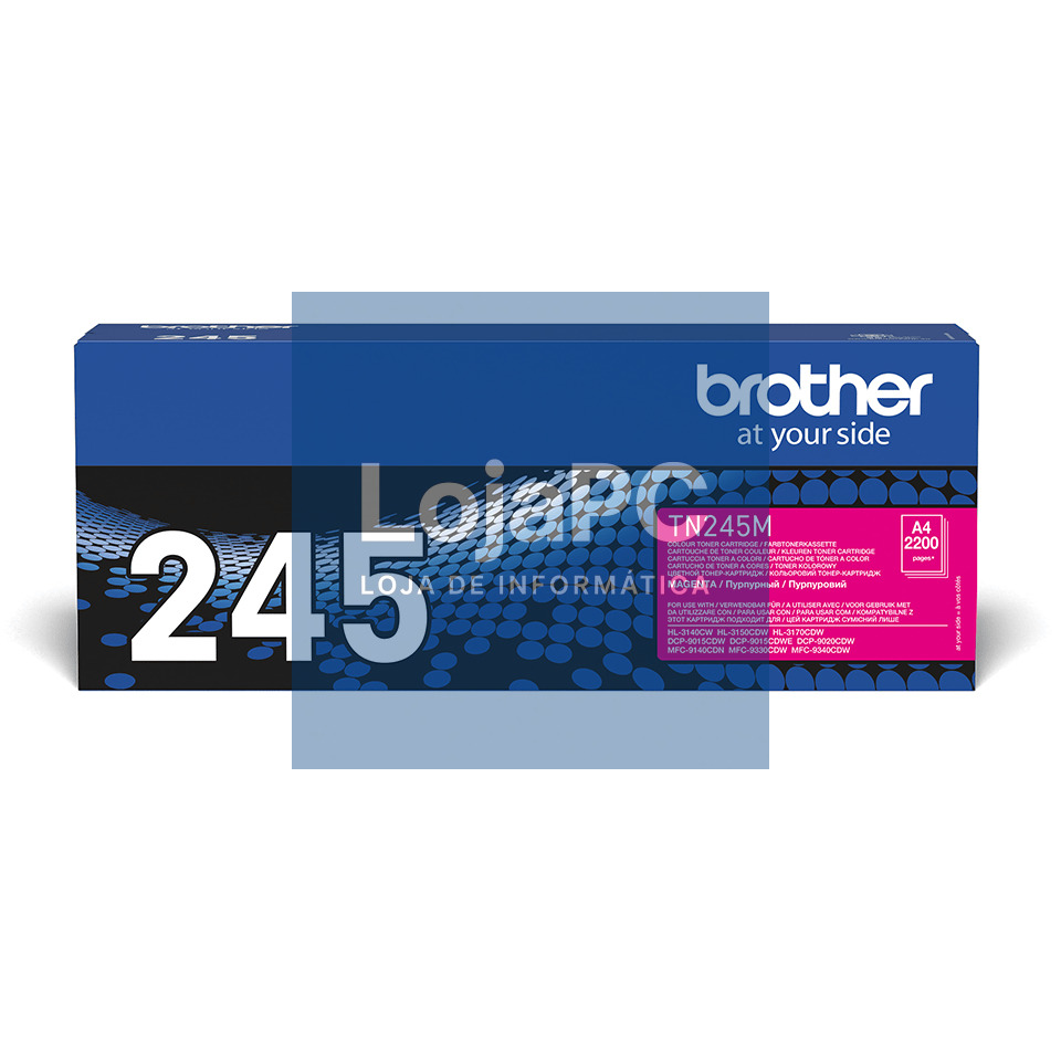 BROTHER TN245M HL-3140CW/3150CDW/3170CDW toner magenta high capacity 2.200 pages 1-pack