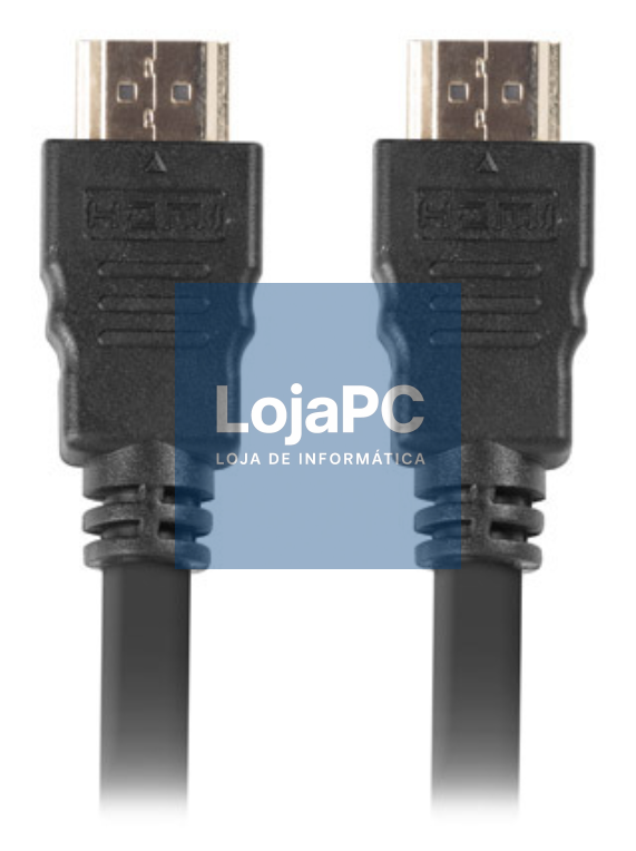 Lanberg CA-HDMI-11CC-0005-BK cabo HDMI 0,5 m HDMI tipo A (Padrão) Preto