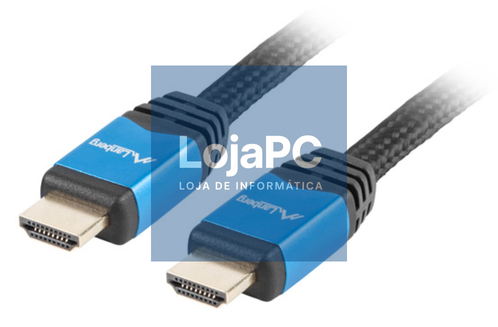 Lanberg CA-HDMI-20CU-0030-BL cabo HDMI 3 m HDMI tipo A (Padrão) Preto