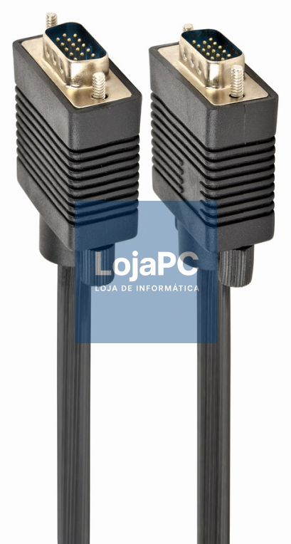 Gembird CC-PPVGA-15M-B cabo VGA VGA (D-Sub) Preto