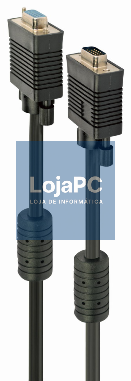 Gembird VGA M/F 1.8m cabo VGA 1,8 m VGA (D-Sub) Preto