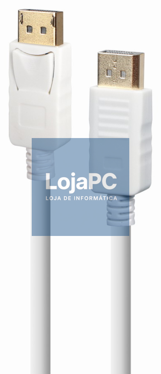 Gembird CC-DP2-6-W cabo DisplayPort 1,8 m Branco
