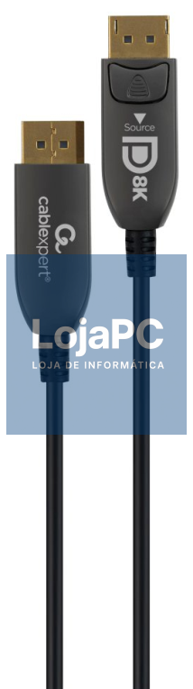Gembird CC-DP8K-AOC-30M cabo DisplayPort Preto