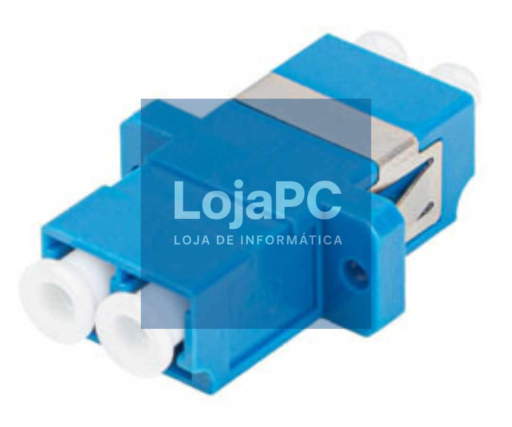 Lanberg FA-LCUP-SD01-0001-BU adaptador de fibra óptica LC/UPC 1 pieza(s) Azul, Branco