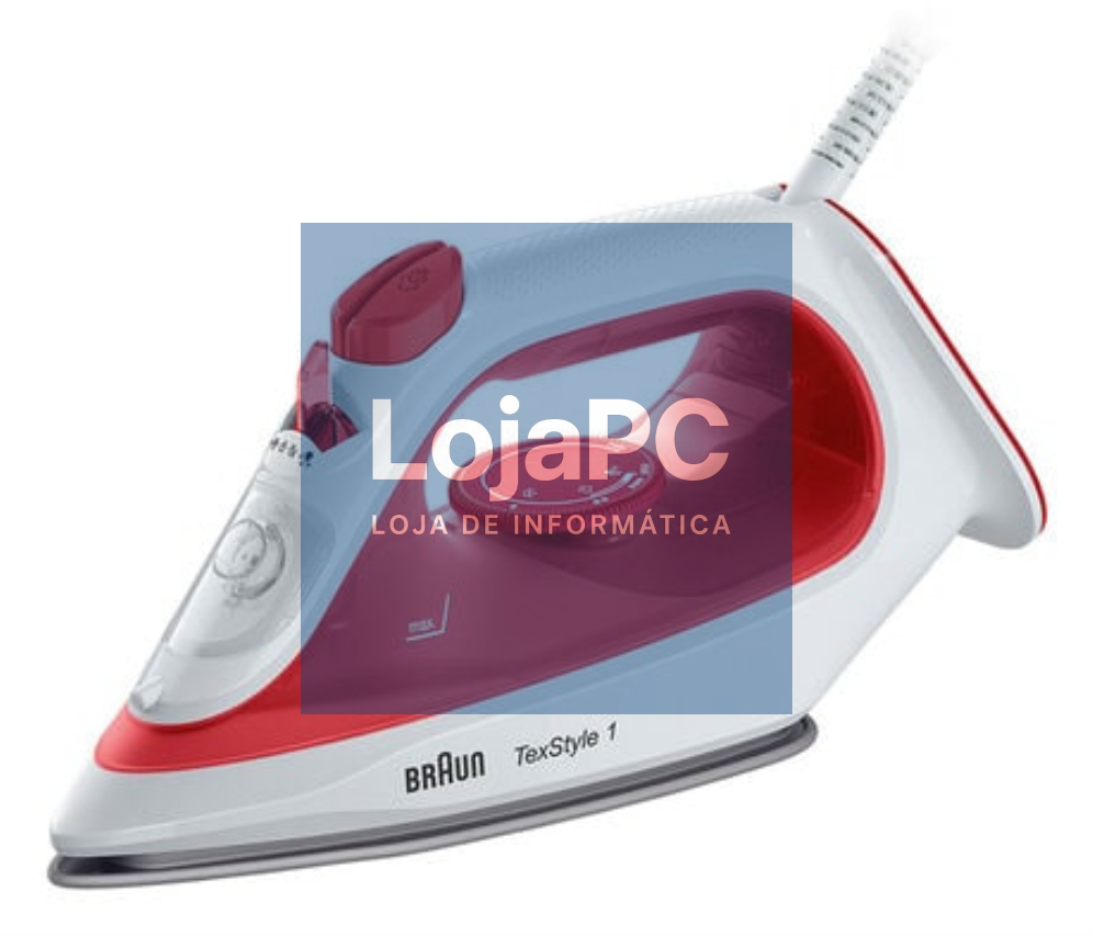 Braun si 1019 rd Plancha a vapor Suela antiadherente 1900 W Vermelho