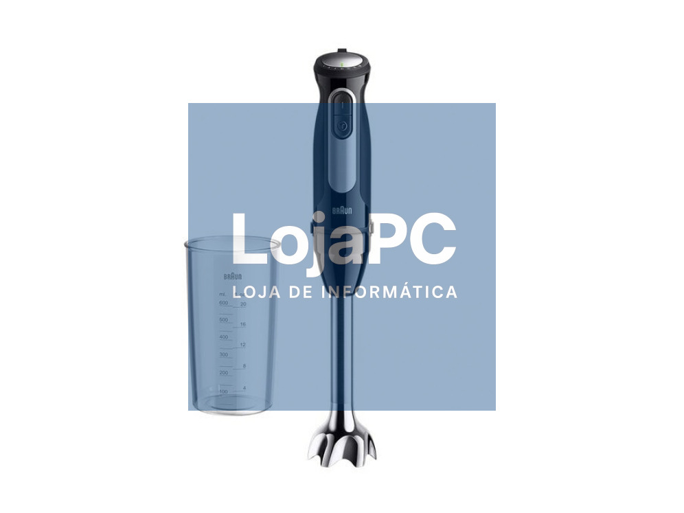 Braun MultiQuick 5 Pro 0,6 L Batidora de inmersión 1000 W Preto, Prateado