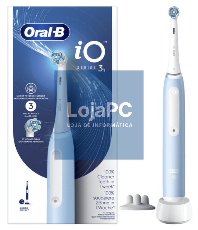 Braun Oral-B iO 3 Adulto Escova dental oscilante Azul