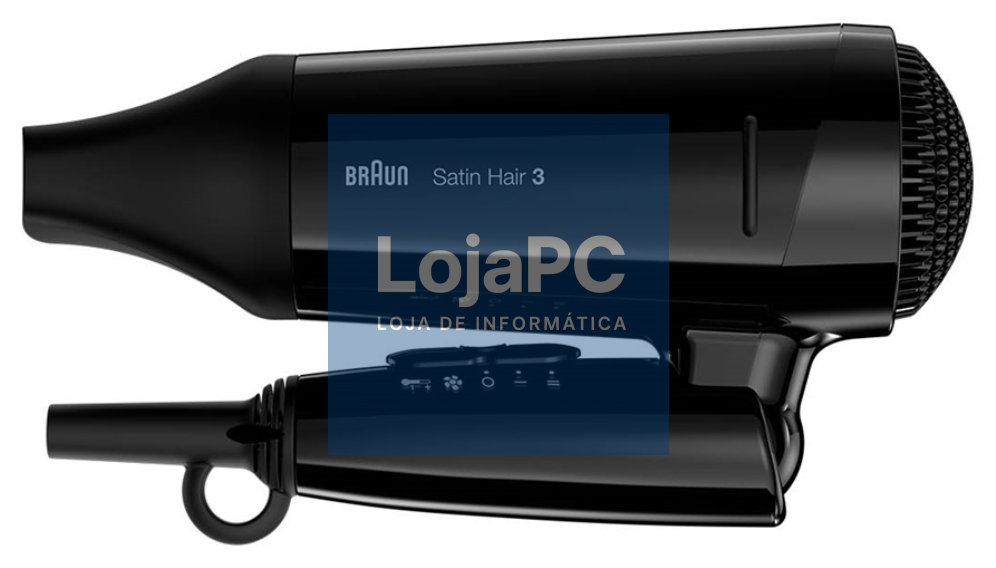 Braun Satin Hair 3 Style&Go secador 1600 W Preto