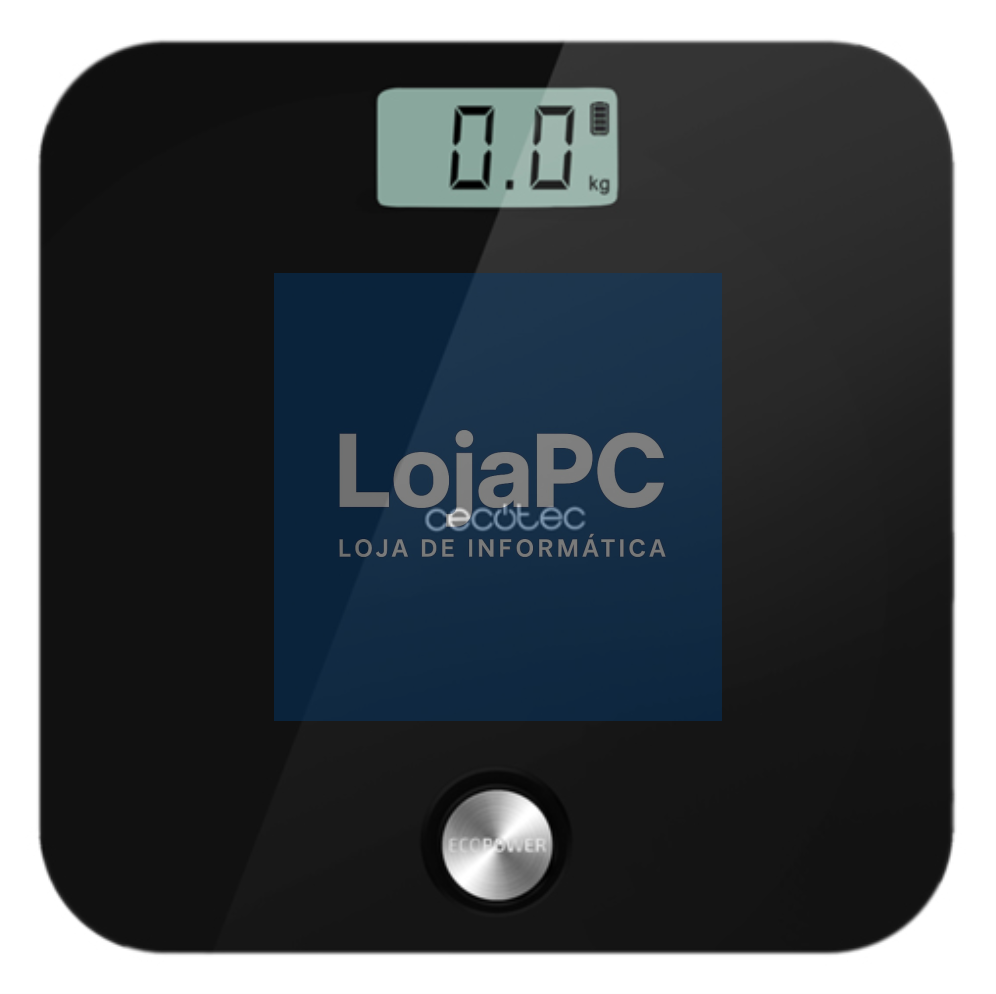Cecotec Surface Precision EcoPower 10000 Healthy Rectángulo Preto Báscula personal electrónica