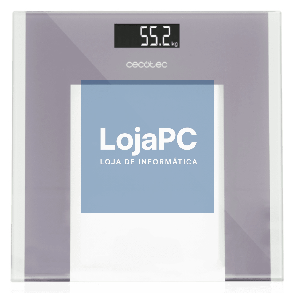 Cecotec Surface Precision Healthy Plaza Cinzento, Transparente, Branco Báscula personal electrónica