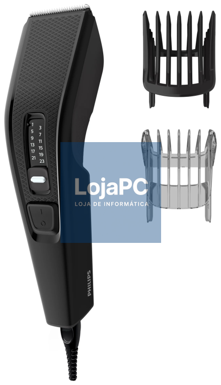 Philips 3000 series Cortapelos com cuchillas de acero inoxidable