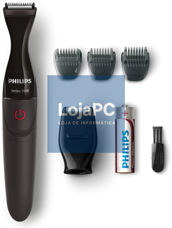 Philips MULTIGROOM Series 1000 MG1100/16 Perfilador de barba potente y preciso