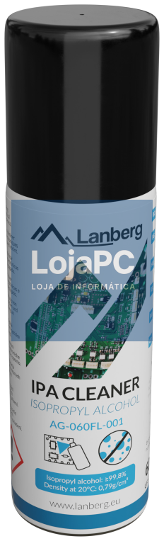 Lanberg AG-060FL-001 kit de limpeza para computadora Universal Espray para limpeza de equipos 60 ml