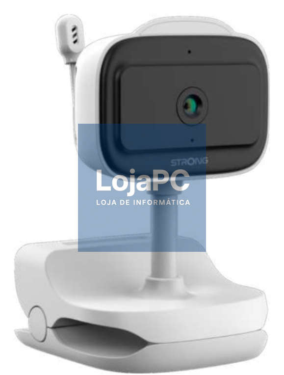 Strong DOVY video-monitor para bebés Wi-Fi Branco, Preto