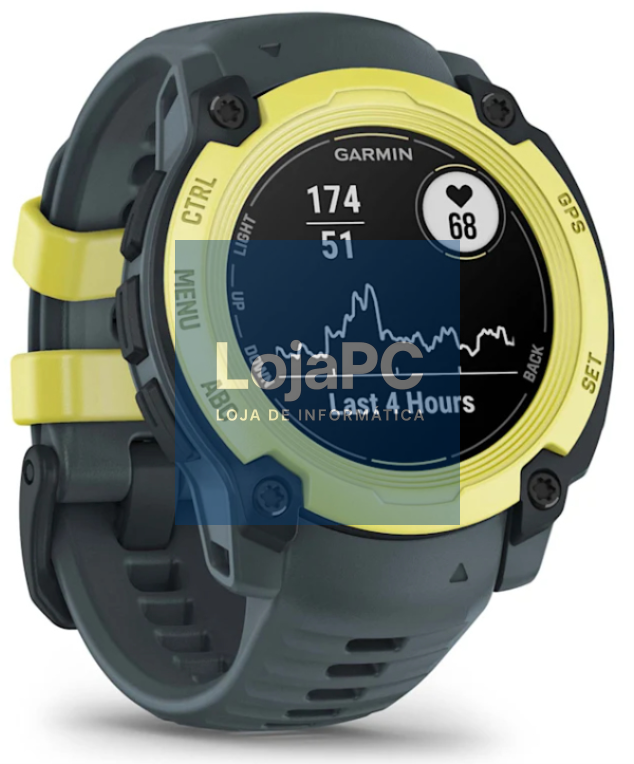 Garmin Instinct E 2,18 cm (0.86") MIP 40 mm Digital 166 x 166 Pixeles Cinzento, Cal GPS (satélite)