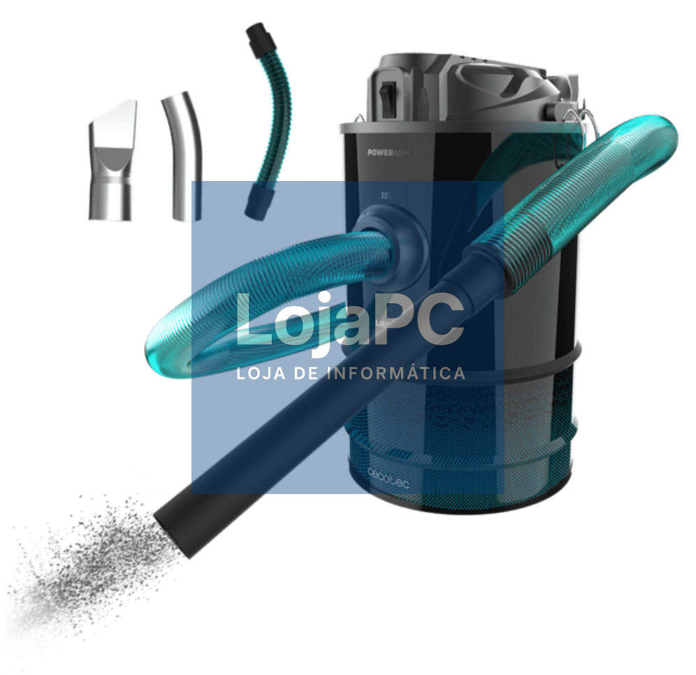 Cecotec Conga Ash 7000 Liberty 15 L Preto, Azul