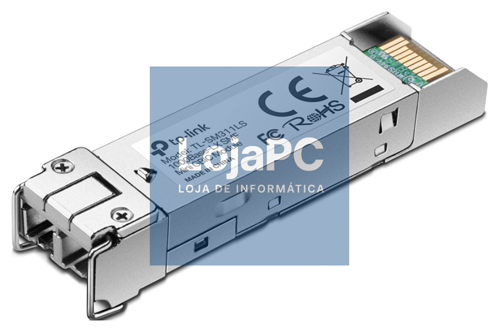 TP-Link TL-SM311LS V3 red modulo transceptor Fibra óptica 1250 Mbit/s 1310 nm