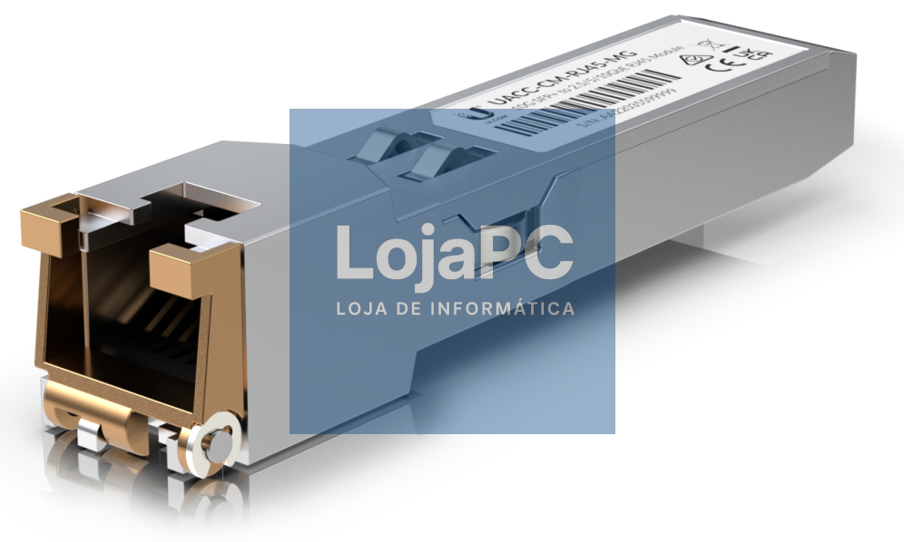 Ubiquiti UACC-CM-RJ45-MG red modulo transceptor Cobre 10000 Mbit/s SFP+