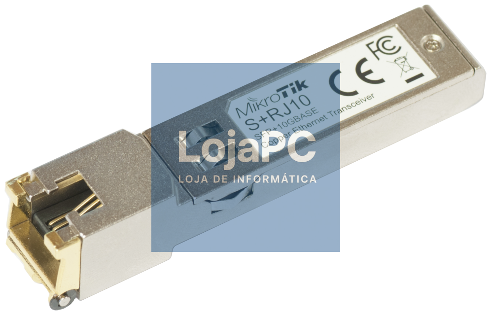 Mikrotik S+RJ10 red modulo transceptor 10000 Mbit/s SFP+