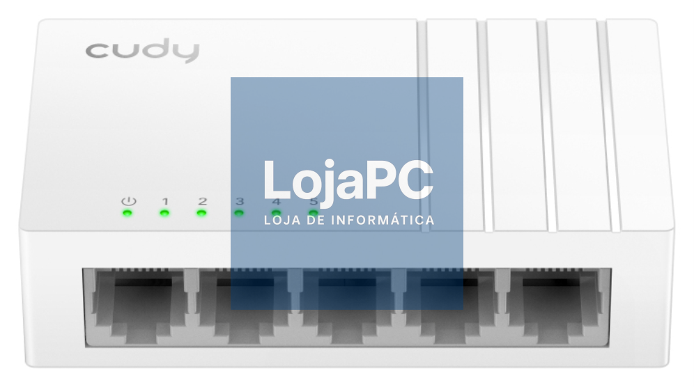 Cudy FS105D switch No administrado Fast Ethernet (10/100) Branco