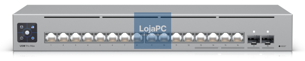 Ubiquiti Pro Max 16 L3 2.5G Ethernet (100/1000/2500) 1U Cinzento