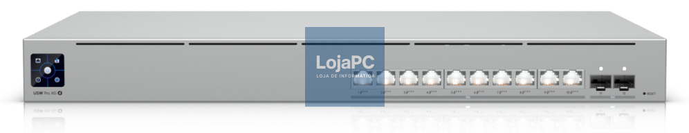 Ubiquiti UniFi Pro XG 10 PoE Gerido L2/L3 10G Ethernet (100/1000/10000) Energia sobre Ethernet (PoE) 1U Cinzento