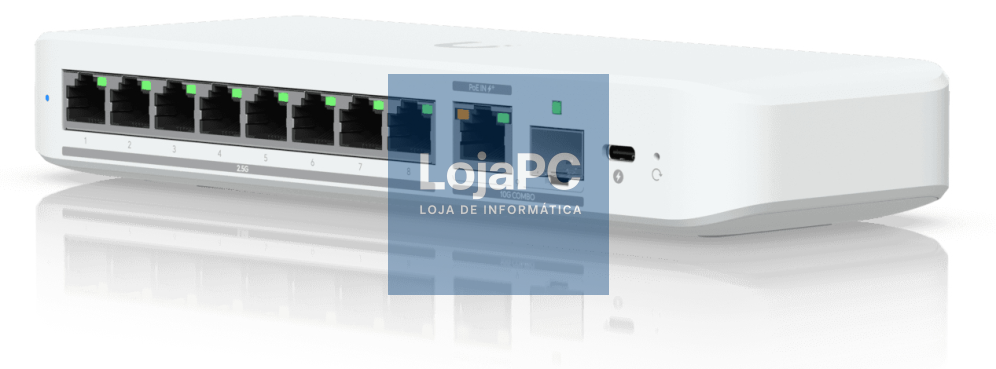Ubiquiti UniFi Flex 2.5G Gerido L2 2.5G Ethernet (100/1000/2500) Montaje en parede/secretária Branco