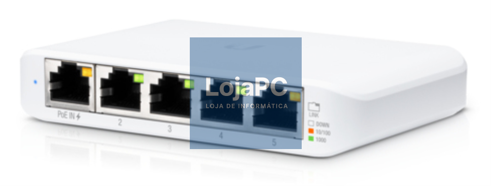Ubiquiti UniFi USW Flex Mini Gerido Gigabit Ethernet (10/100/1000) Energia sobre Ethernet (PoE) Branco