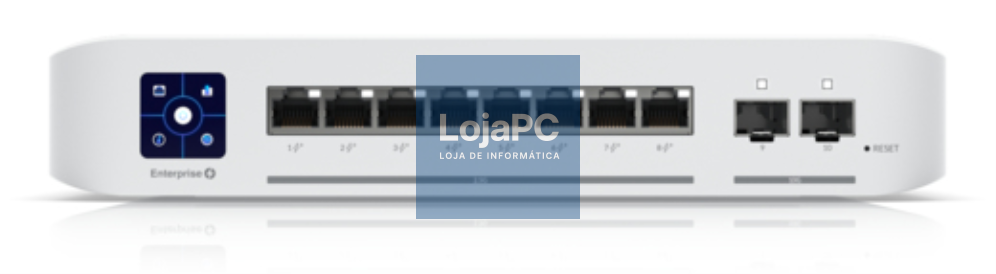 Ubiquiti UniFi Enterprise 8 PoE Gerido L3 2.5G Ethernet (100/1000/2500) Energia sobre Ethernet (PoE) Acero inoxidable