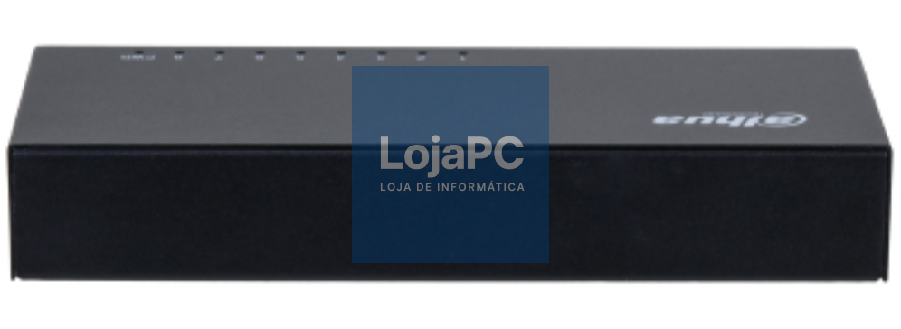 Dahua Technology DH-SG1008 switch No administrado L2 Gigabit Ethernet (10/100/1000) Preto