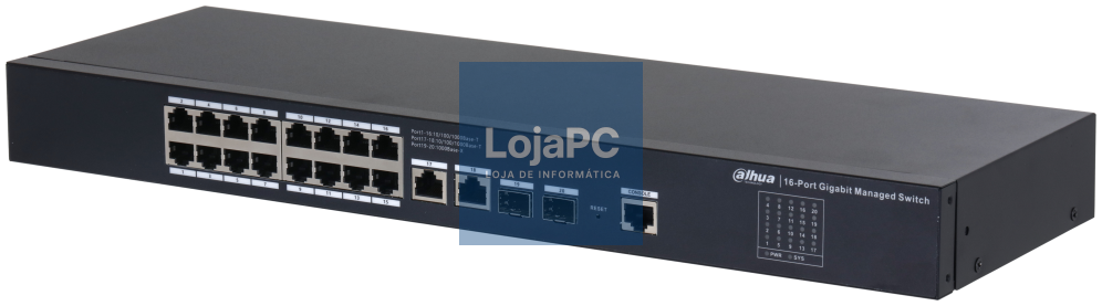 Dahua Technology SG4020 Gerido L2 Gigabit Ethernet (10/100/1000) 1U Preto
