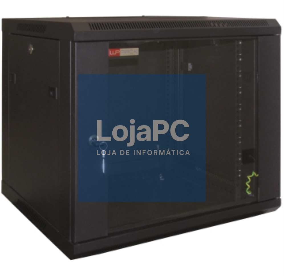 WP WPN-RWB-06605-B armário rack 6U Bastidor de parede Preto