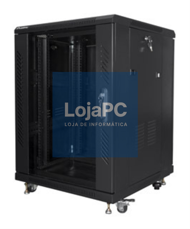 Lanberg FF01-6615-12B armário rack 15U Rack o bastidor independiente Preto