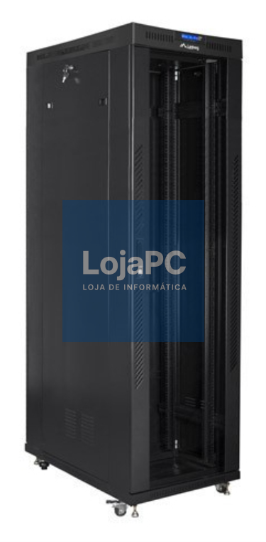 Lanberg FF01-6242-12BL armário rack 42U Rack o bastidor independiente Preto