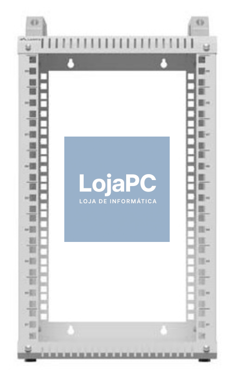 Lanberg OR10-2309-S armário rack 9U Bastidor para instalación en chão Cinzento