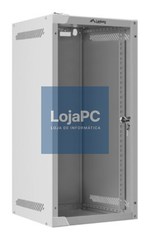 Lanberg WF10-2312-10S armário rack 12U Bastidor de parede Cinzento