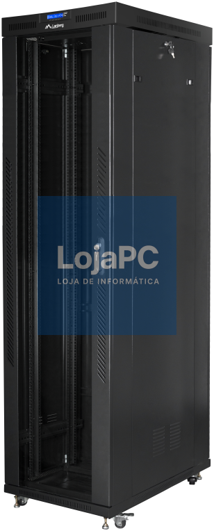 Lanberg FF01-8047-12B armário rack 47U Rack o bastidor independiente Preto