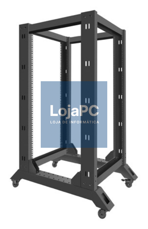 Lanberg OR01-6822-B armário rack 22U Rack o bastidor independiente Preto