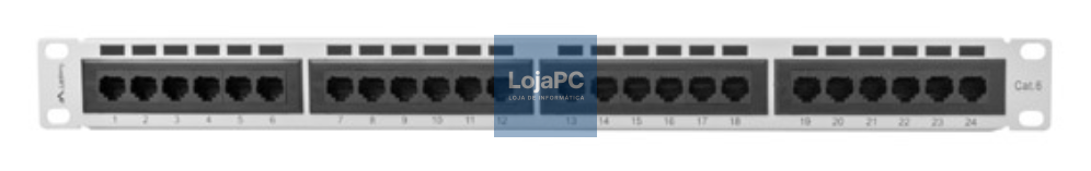 Lanberg PPU6-1024-S panel de parcheo 1U