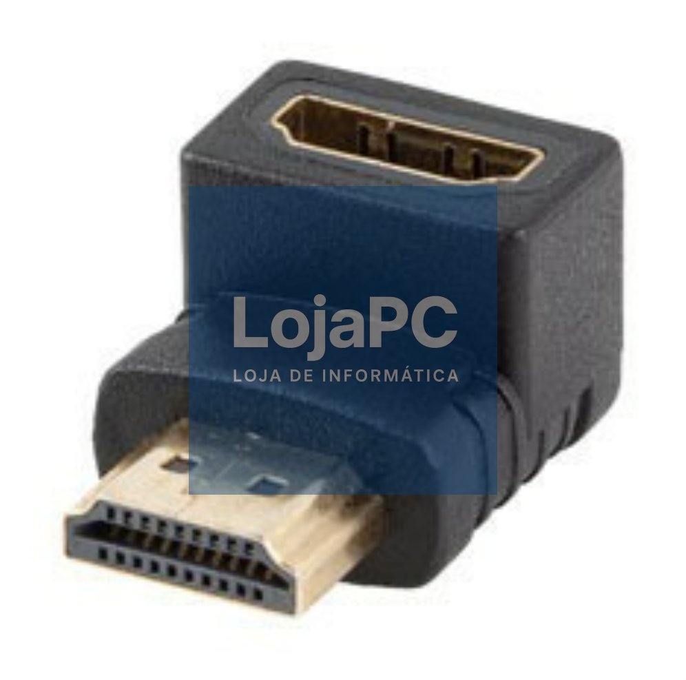 Lanberg AD-HDMI-03 adaptador de cabo de vídeo HDMI tipo A (Padrão) Preto
