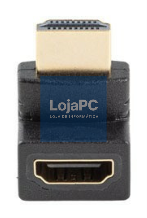 Lanberg AD-HDMI-04 adaptador de cabo de vídeo HDMI tipo A (Padrão) Preto