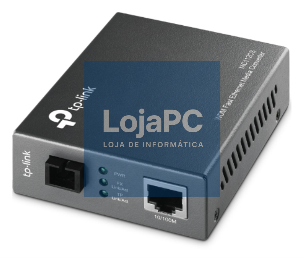 TP-Link MC112CS convertidor de medio 1000 Mbit/s 1550 nm Preto