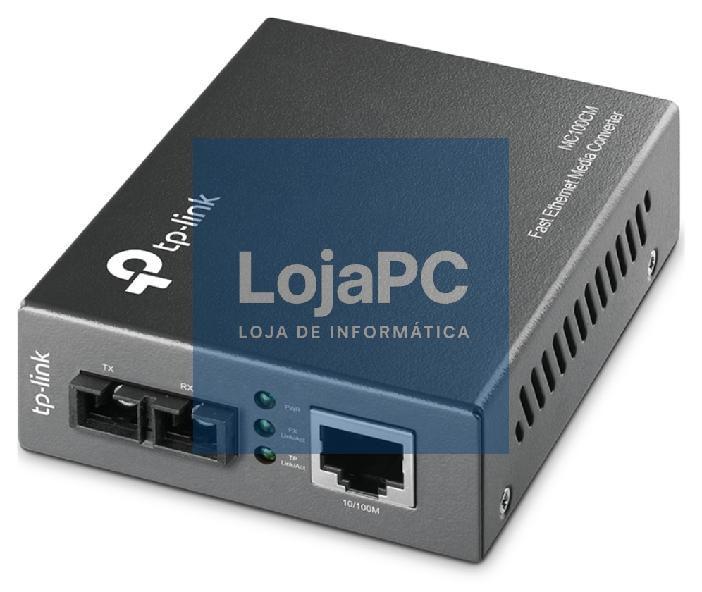 TP-Link MC100CM convertidor de medio 1000 Mbit/s 1310 nm Preto