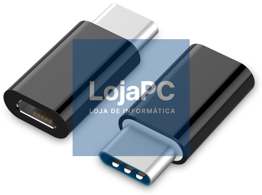Gembird A-USB2-CMmF-01 USB Type-C Micro USB Preto